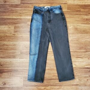 Hollister Straight Crop Jeans Size 3S Curvy Ultra High-Rise Vintage